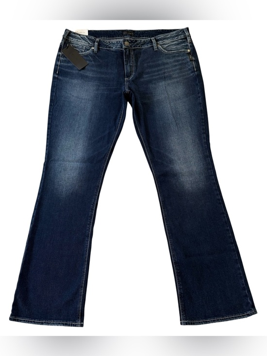 Silver Jeans Denim - NWT Silver Jeans Suki Slim Boot Mid Rise Curvy Dark Wash Women’s Size W36/L33